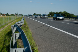 Utrudnienia w ruchu na drodze ekspresowej S7