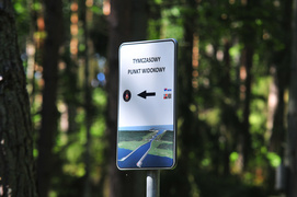 Przy przekopie powstał punkt widokowy