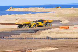 Przy przekopie powstał punkt widokowy