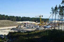 Przy przekopie powstał punkt widokowy