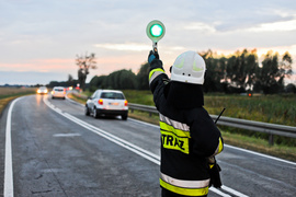 Dachowanie i kolizja w Nowym Dworze Elbląskim