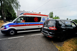 Dachowanie i kolizja w Nowym Dworze Elbląskim