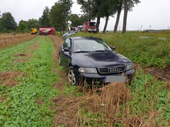 Zderzenie trzech pojazdów w powiecie braniewskim