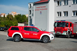 Nowy samochód dla elbląskich strażaków