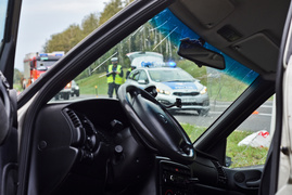 Dachowanie opla na berlince