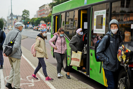 Ponad dwadzieścia mandatów za brak maseczek