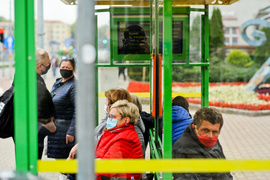 Ponad dwadzieścia mandatów za brak maseczek