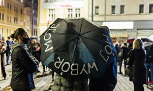 #Piekłokobiet. Elblążanie protestują