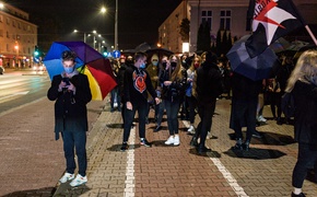 #Piekłokobiet. Elblążanie protestują