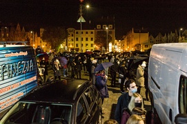 #Piekłokobiet. Elblążanie protestują