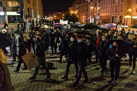 #Piekłokobiet. Elblążanie protestują