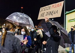 #Piekłokobiet. Elblążanie protestują