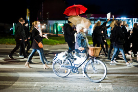 Kolejny protest w Elblągu. \"Będziemy walczyć do skutku\"