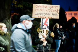 Kolejny protest w Elblągu. \"Będziemy walczyć do skutku\"