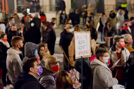 Kolejny protest w Elblągu, tym razem z udziałem Marty Lempart