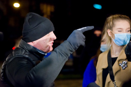 Kolejny protest w Elblągu, tym razem z udziałem Marty Lempart