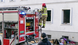 Pożar na Różanej