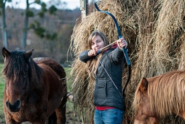 Mistrzowie uczą strzelać z łuku