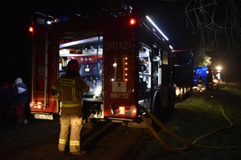 Pożar w Dzierzgonce