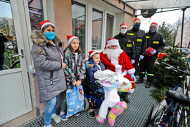 Strażacki Mikołaj spełnia marzenia