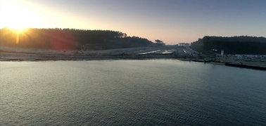 Unikalna technologia na przekopie Mierzei