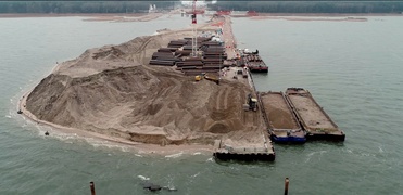 Unikalna technologia na przekopie Mierzei