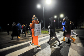 Elblążanie protestowali przeciw zaostrzeniu prawa aborcyjnego